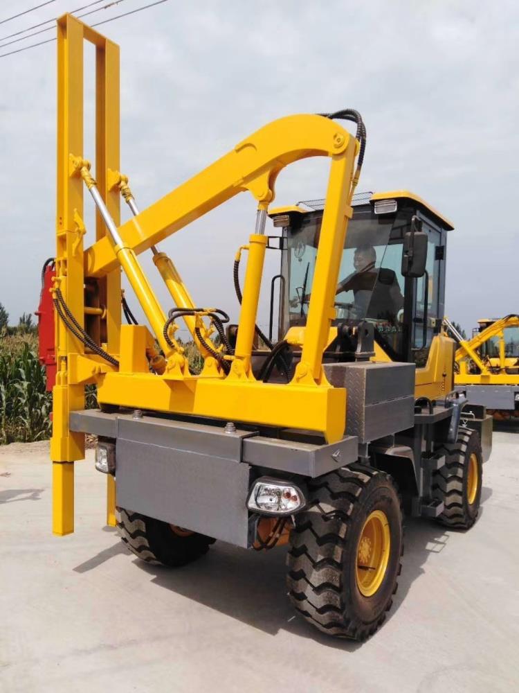 防撞公路护栏钻孔机