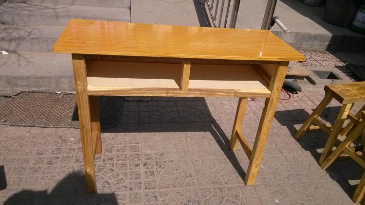 学生木制课桌椅实木课桌凳课桌椅中小学生培训班橡木松木硬杂木