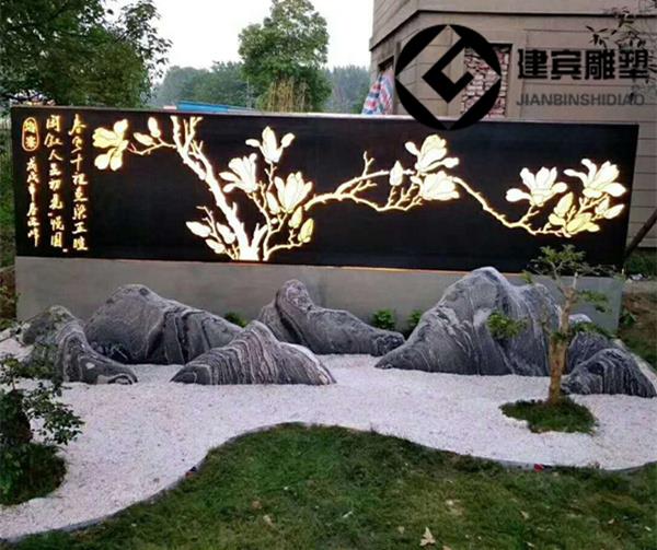 专业生产泰山石切片,雪浪石片石造景,枯山水景观石头,园林汀步石,白砂