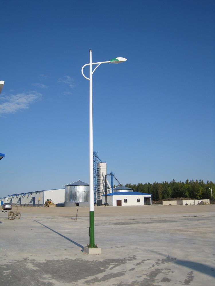 哈尔滨路灯厂双鸭山某厂区路灯照明设计方案