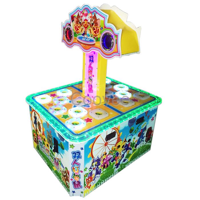 双人打地鼠游戏机