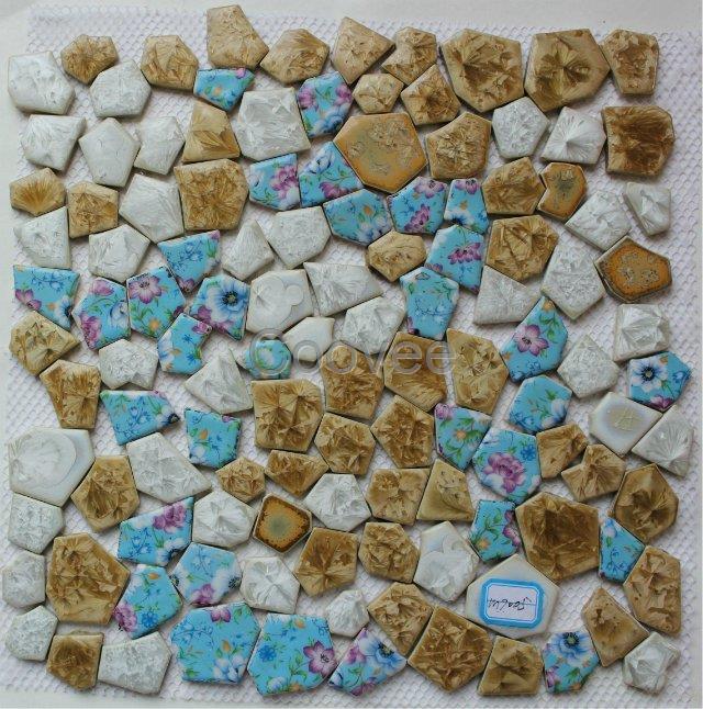 陶瓷青花瓷碎拼马赛克