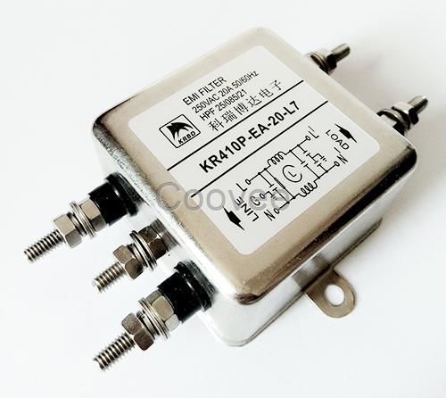 单相交流通用型滤波器 220V10A20A KR410P系列