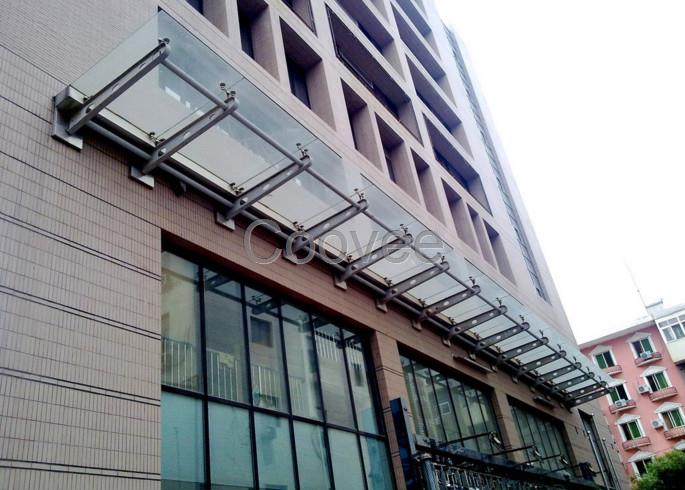 中山玻璃雨棚施工钢化玻璃雨棚钢结构玻璃雨棚玻璃雨棚搭建