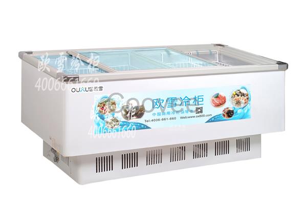 定購臥式玻璃門冷藏柜