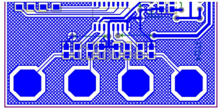 8323电容式触摸按键PCB布线要点