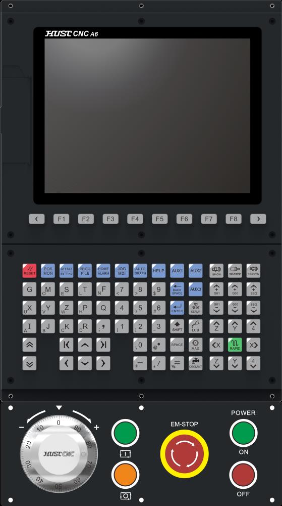 台湾亿图数控系统h6dlv-m铣床用控制器