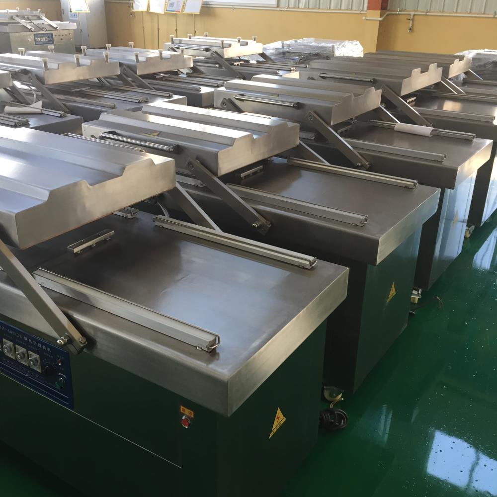 俞洋牌600双封条咸鸭蛋真空包装机