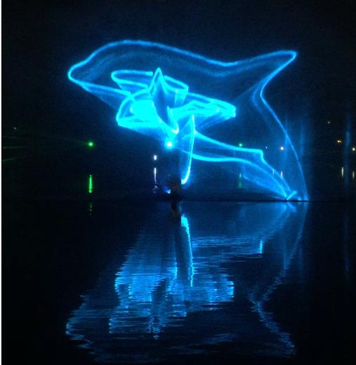 高明景区水幕激光电影 高明景区灯光秀表演