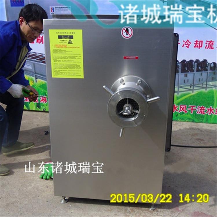 諸城瑞寶JR-120D型凍肉絞肉機 魚糜絞肉機