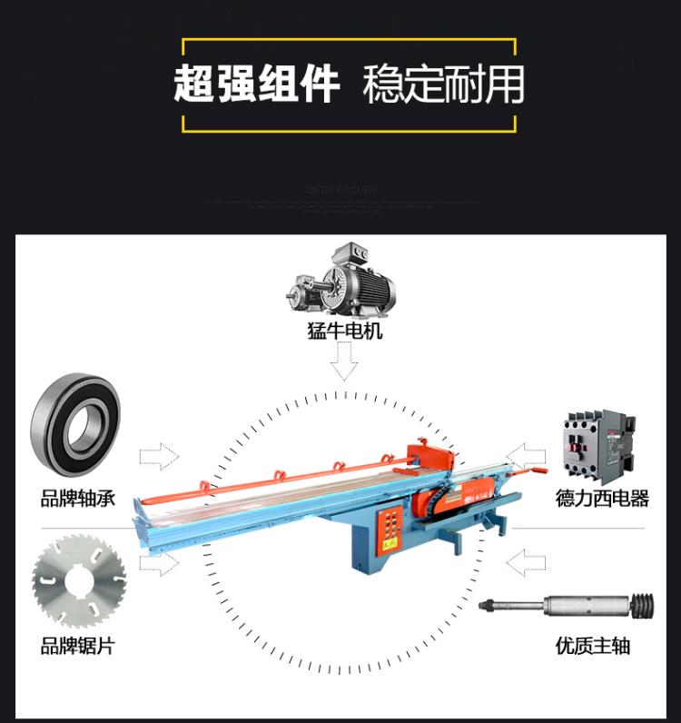 单侧清边锯 清边锯加工细木工板