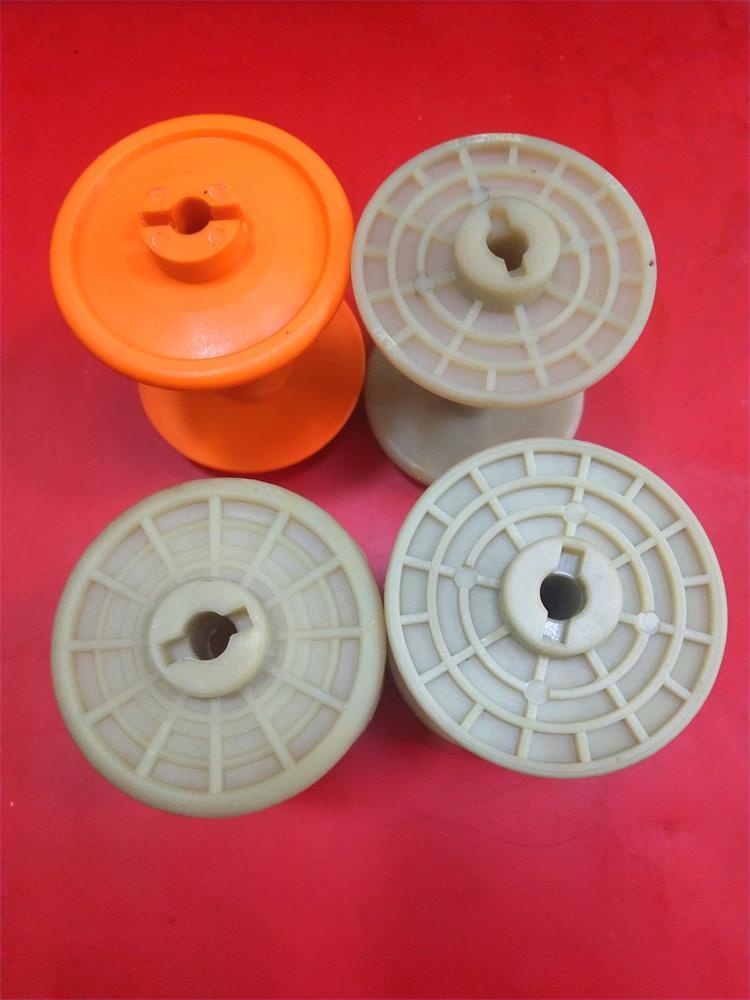 南洋三普富阳编织机线轴纱管线轮锭子胶轴线盘小尾轮轴子