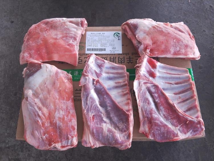 食品 水产,肉,禽,蛋 肉类 羊肉 新西兰b级带骨羔羊排 新西兰羊排 羊排