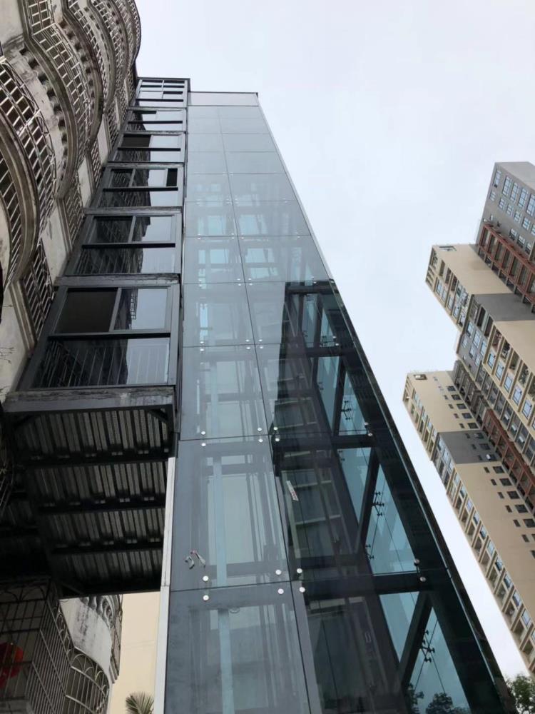 深圳电梯钢结构井道宝安广日电梯销售罗湖观光电梯