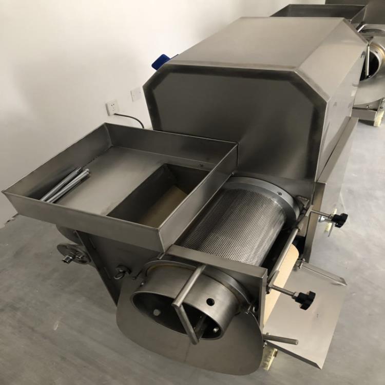 鱼肉采肉机厂家定做海鱼淡水鱼虾类去皮去刺去骨