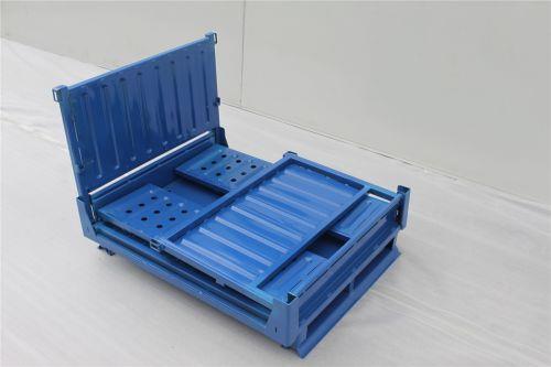 定制金属周转箱全铁皮铁箱匹配叉车物流车零部件料箱