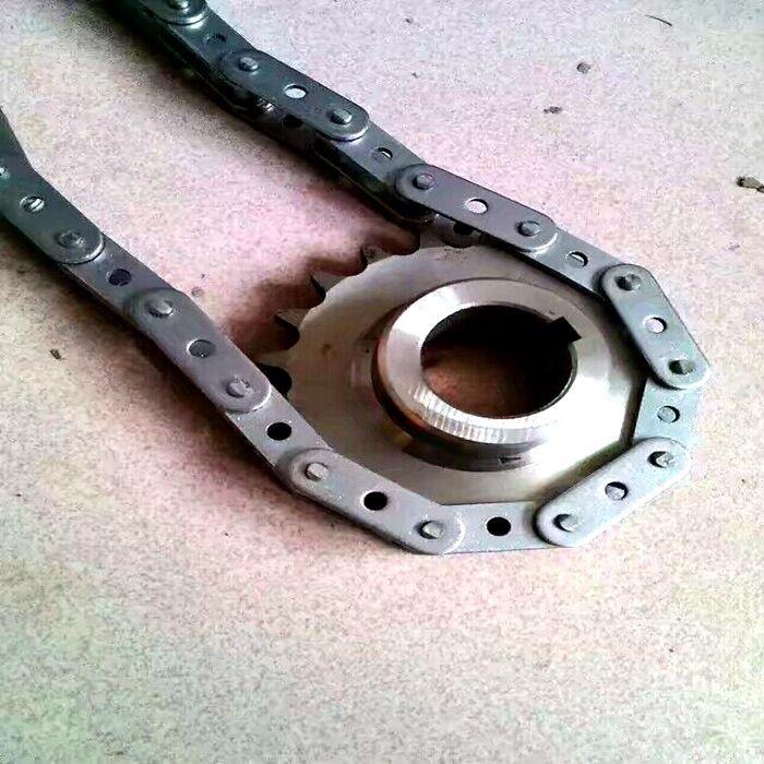 單側單孔彎板鏈條A平橋單側單孔彎板鏈條廠家直營