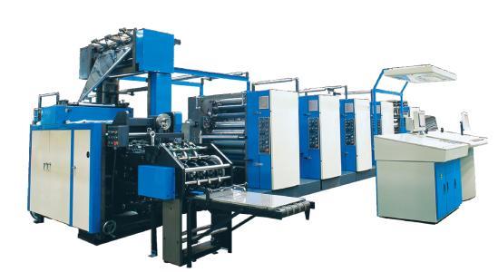 急卖二手北人204 双色书刊轮转印刷机