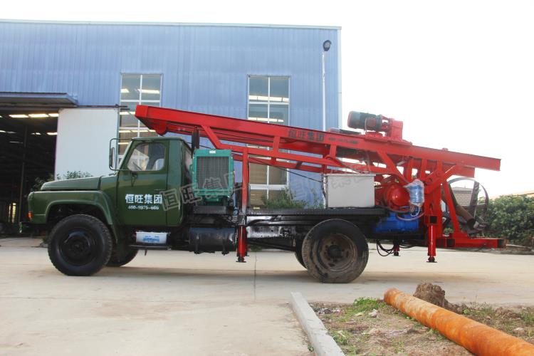 車載反循環(huán)鉆機(jī) 8寸大孔徑反循環(huán) 車載行走式水井鉆機(jī)