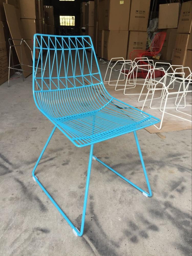 网红铁线蒌空椅户外椅钢丝椅